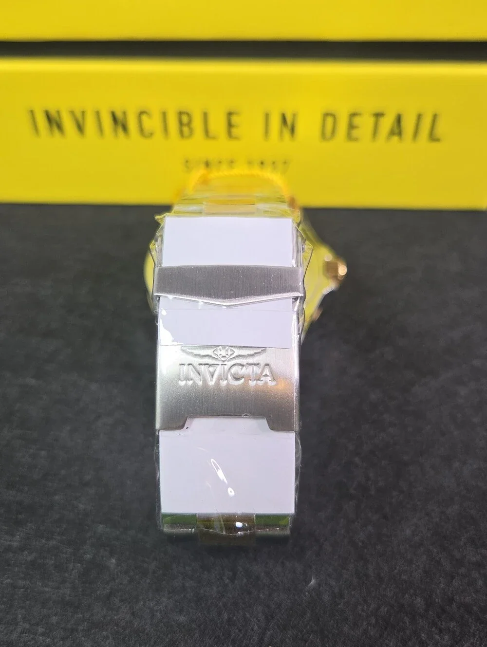 Invicta Pro Diver Crestcore Mens Watch - 43mm Gold/Steel (49697)